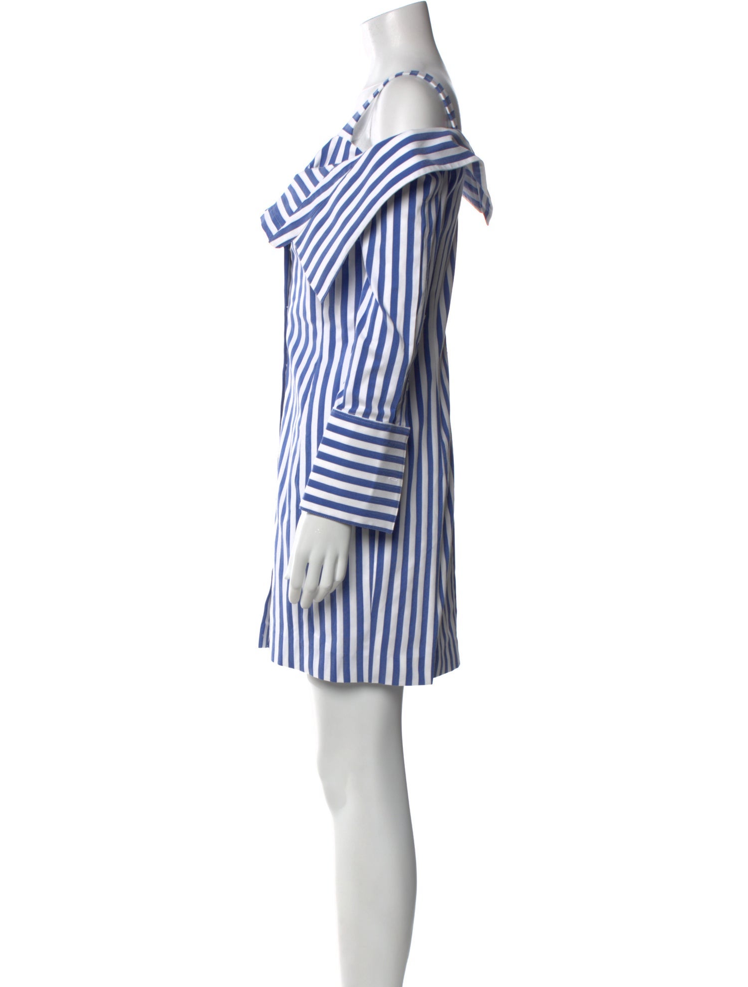 Monse Striped Mini Dress