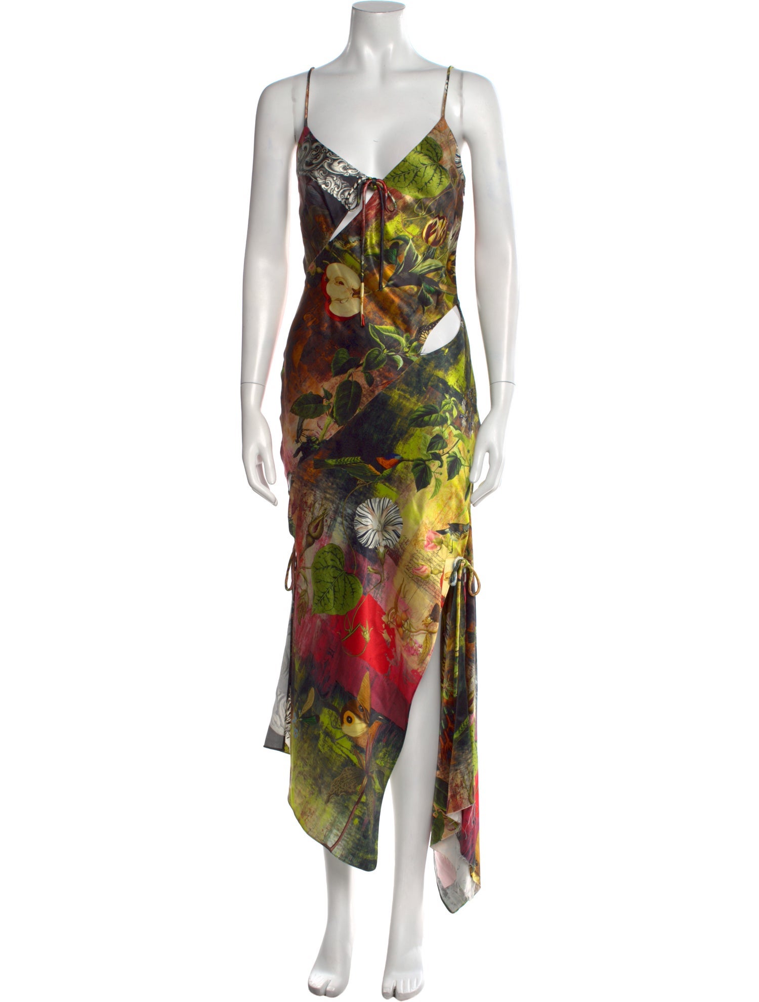 Monse Silk Long Dress