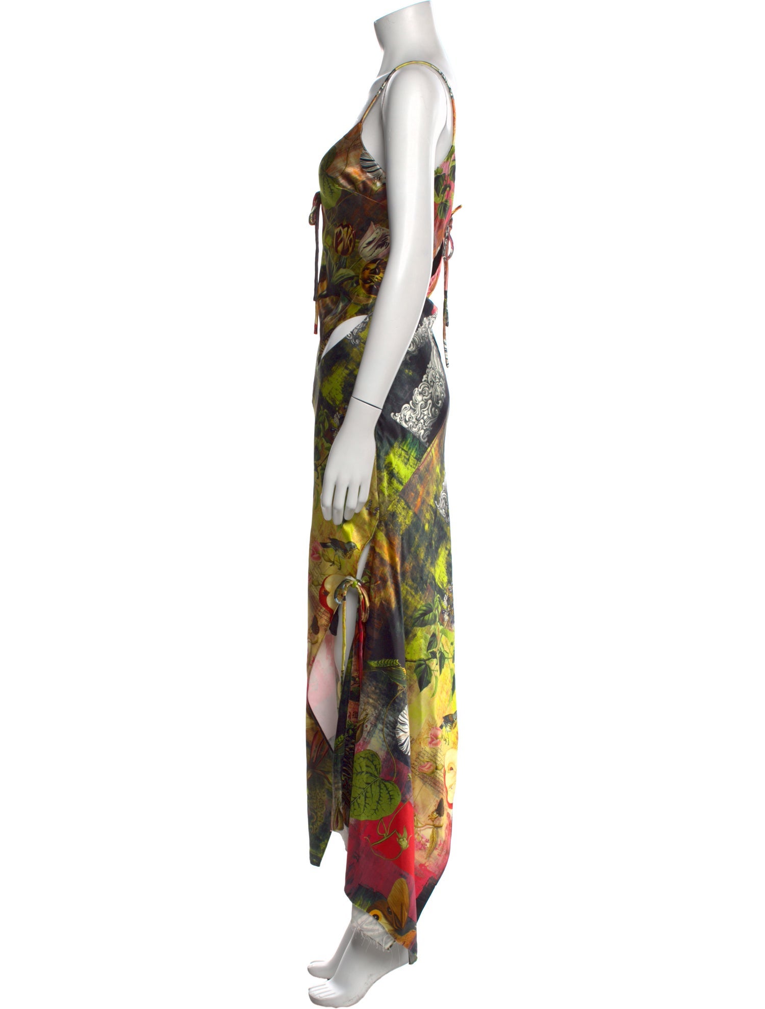 Monse Silk Long Dress