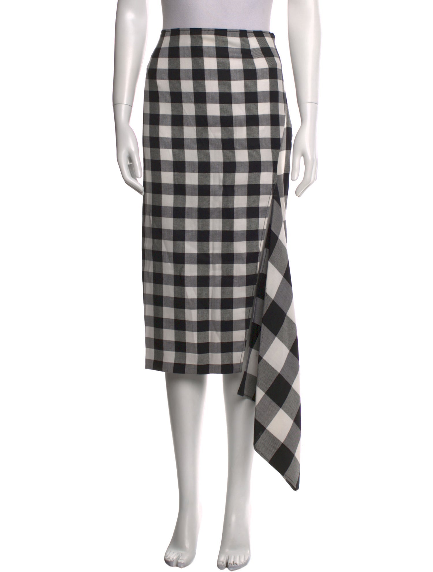 Monse Wool Long Skirt