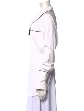 Monse Long Sleeve Button-Up Top