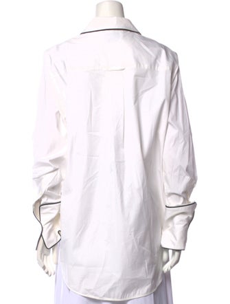 Monse Long Sleeve Button-Up Top