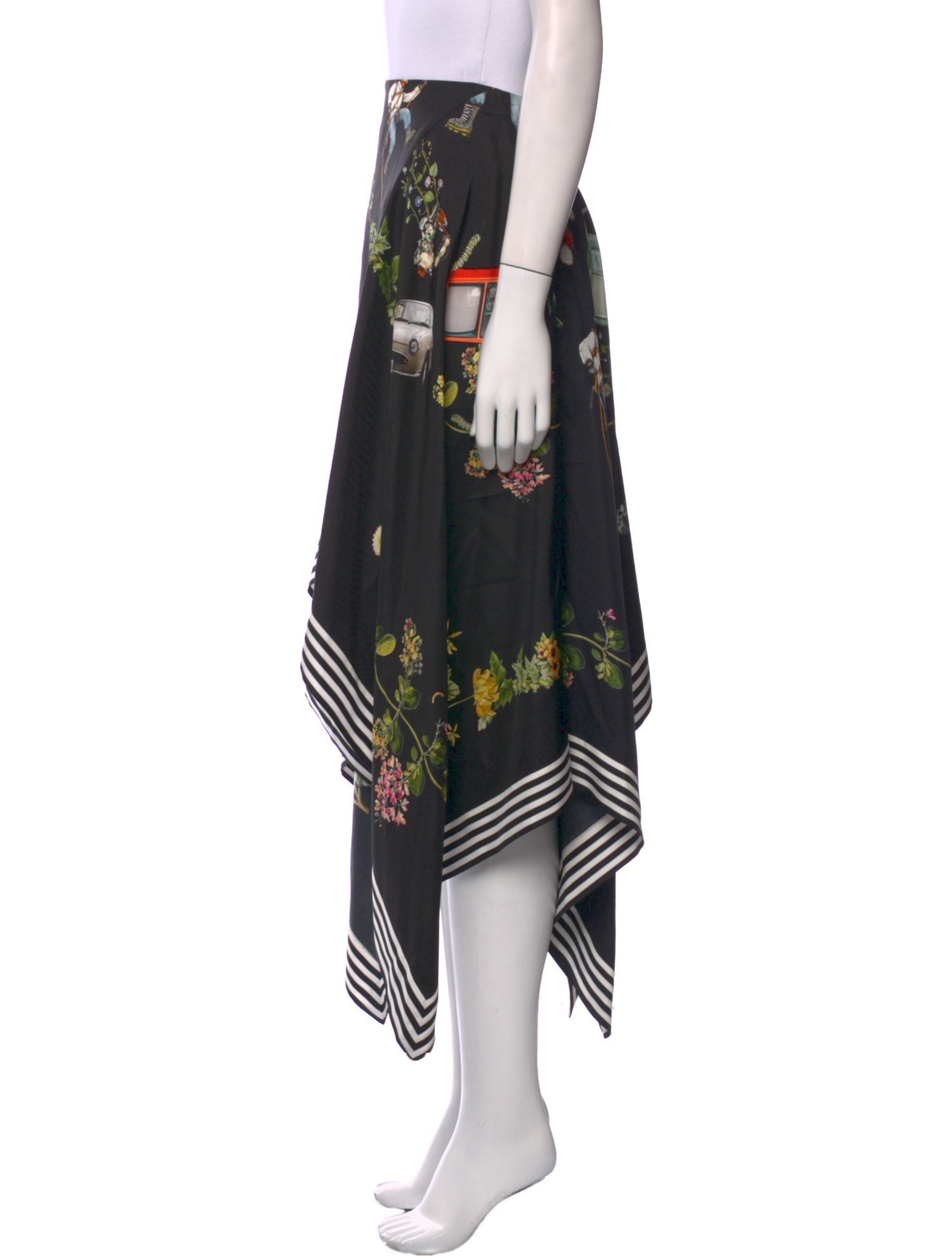 Monse Silk Midi Length Skirt w/ Tags