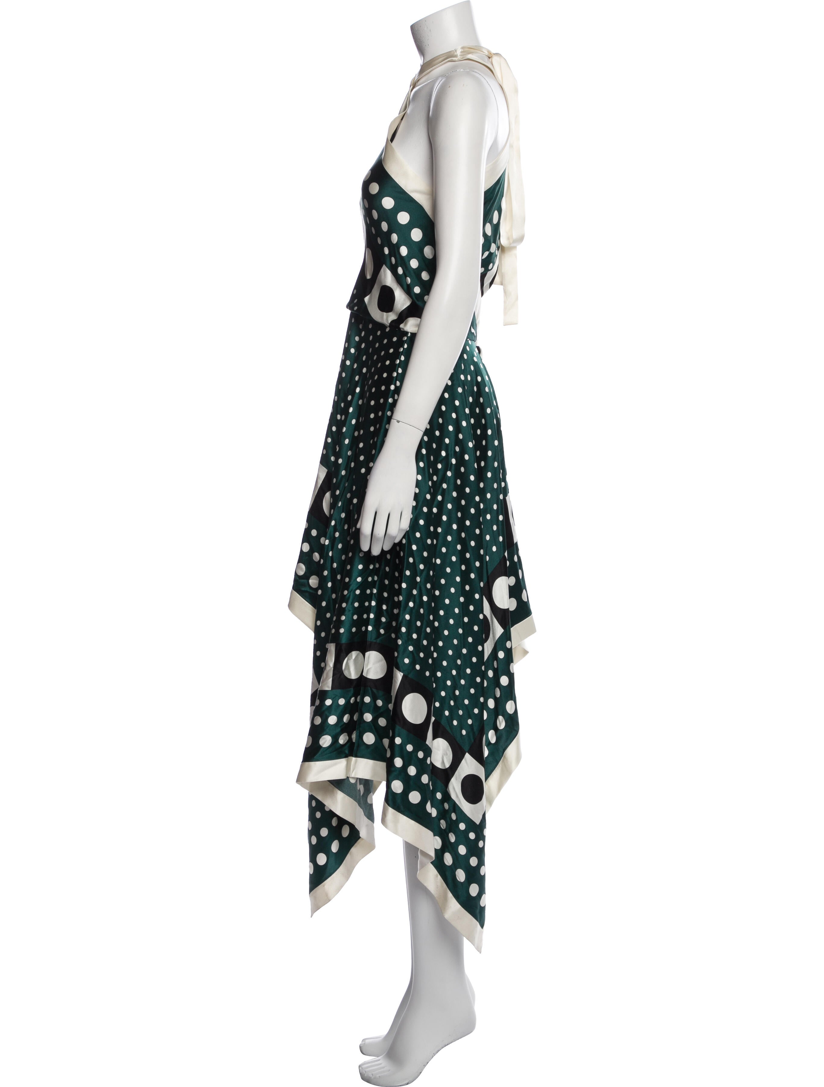 Monse Silk Long Dress