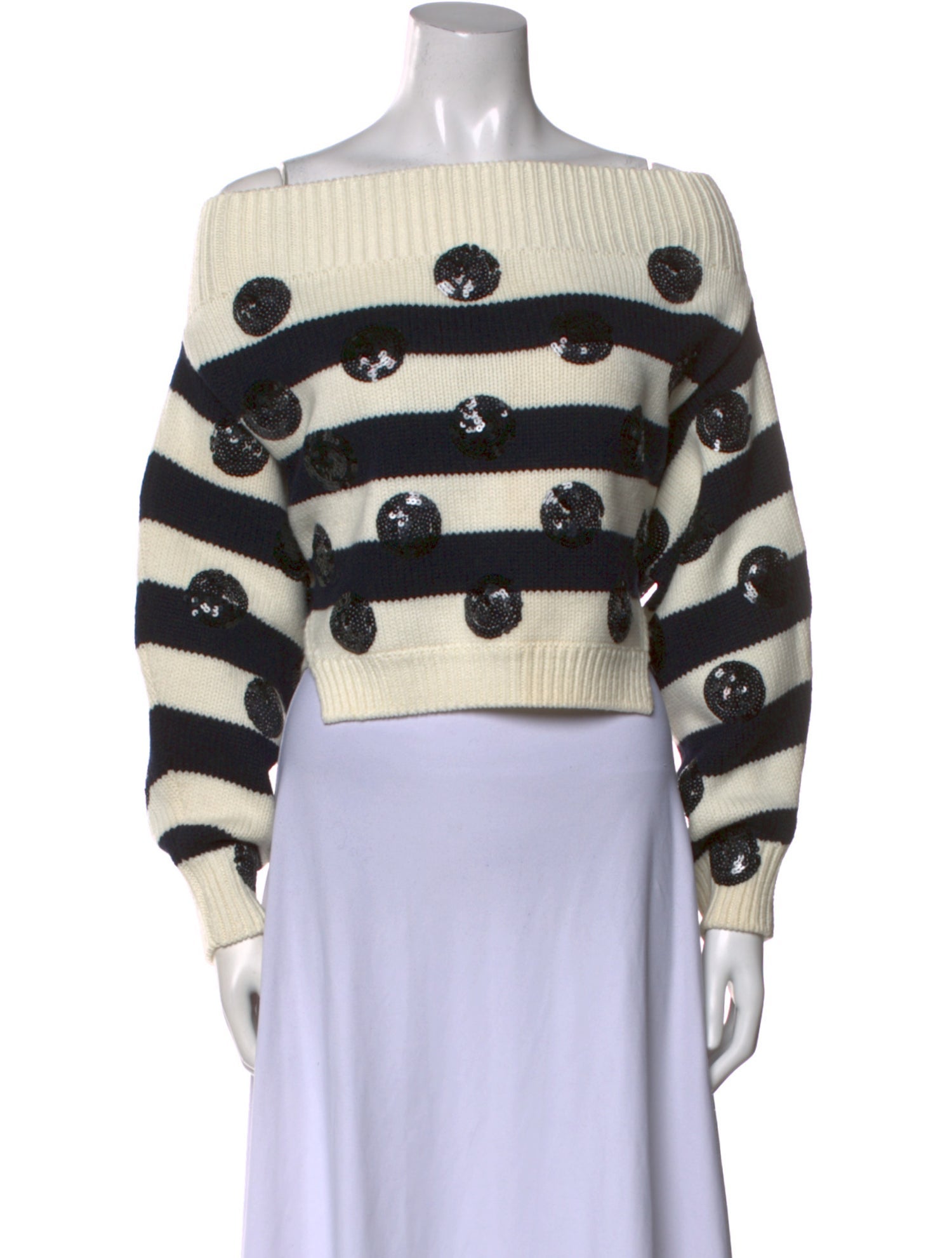Monse Merino Wool Striped Sweater