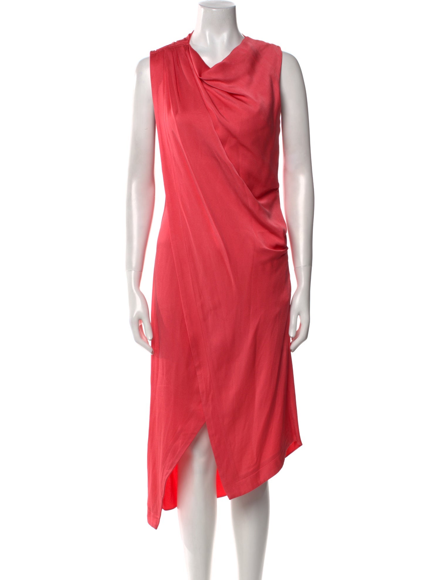 Monse Cowl Neck Midi Length Dress