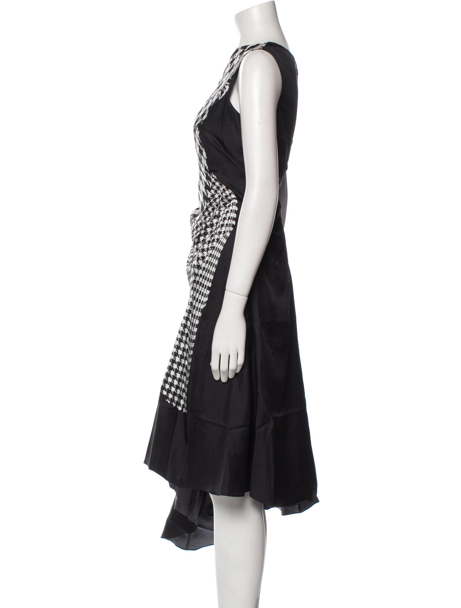 Monse Silk Midi Length Dress