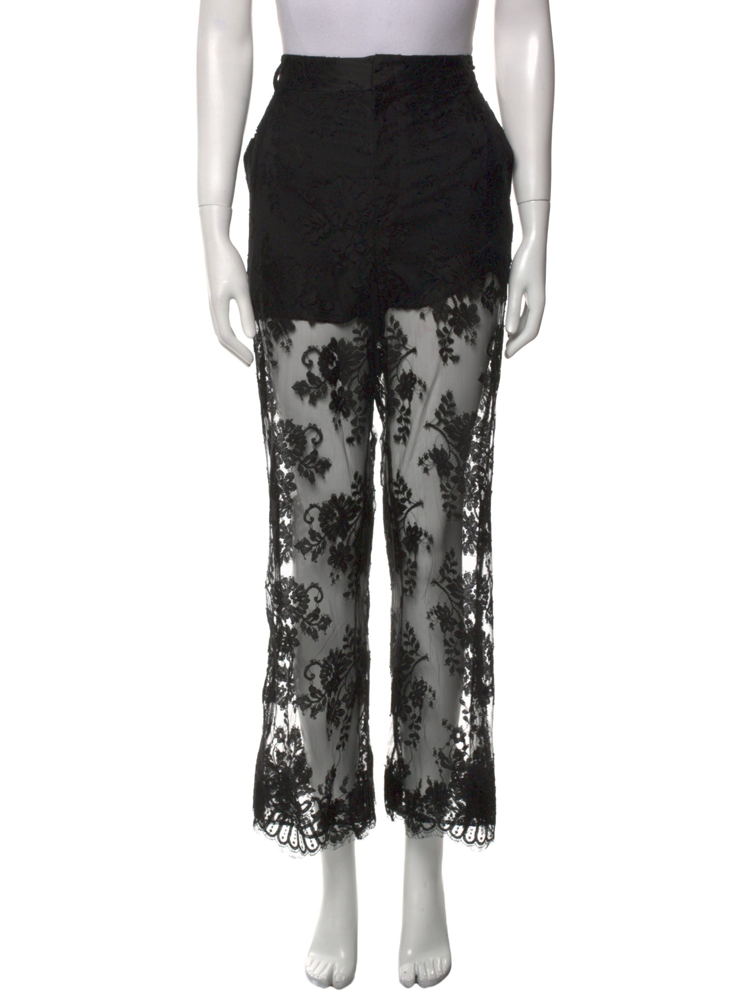Monse Lace Wide Leg Pants
