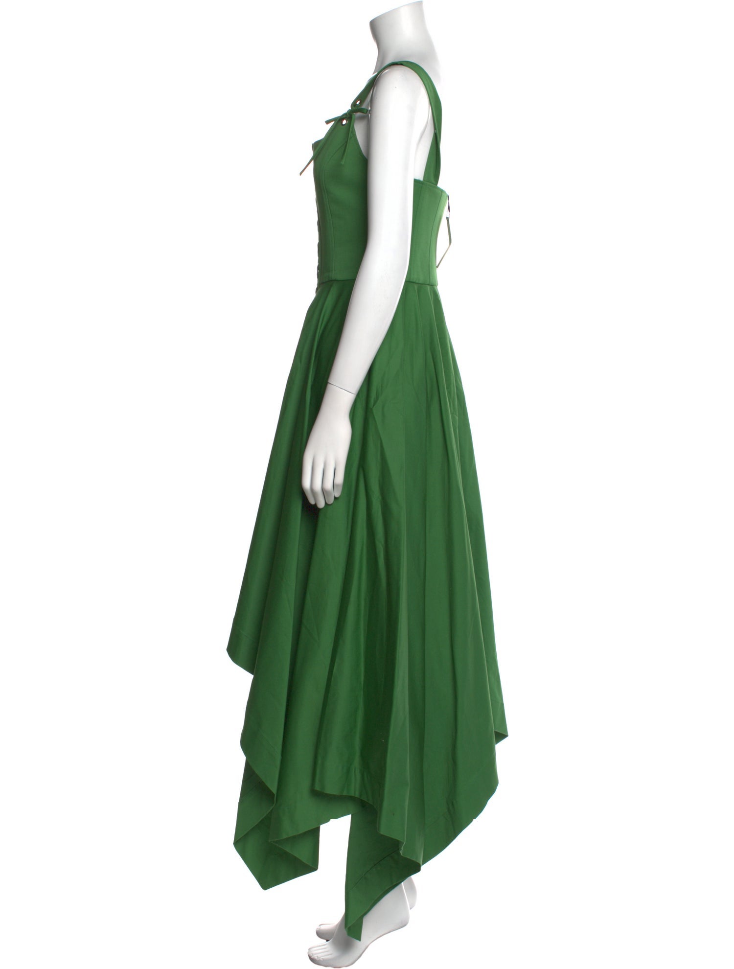 Monse Square Neckline Long Dress