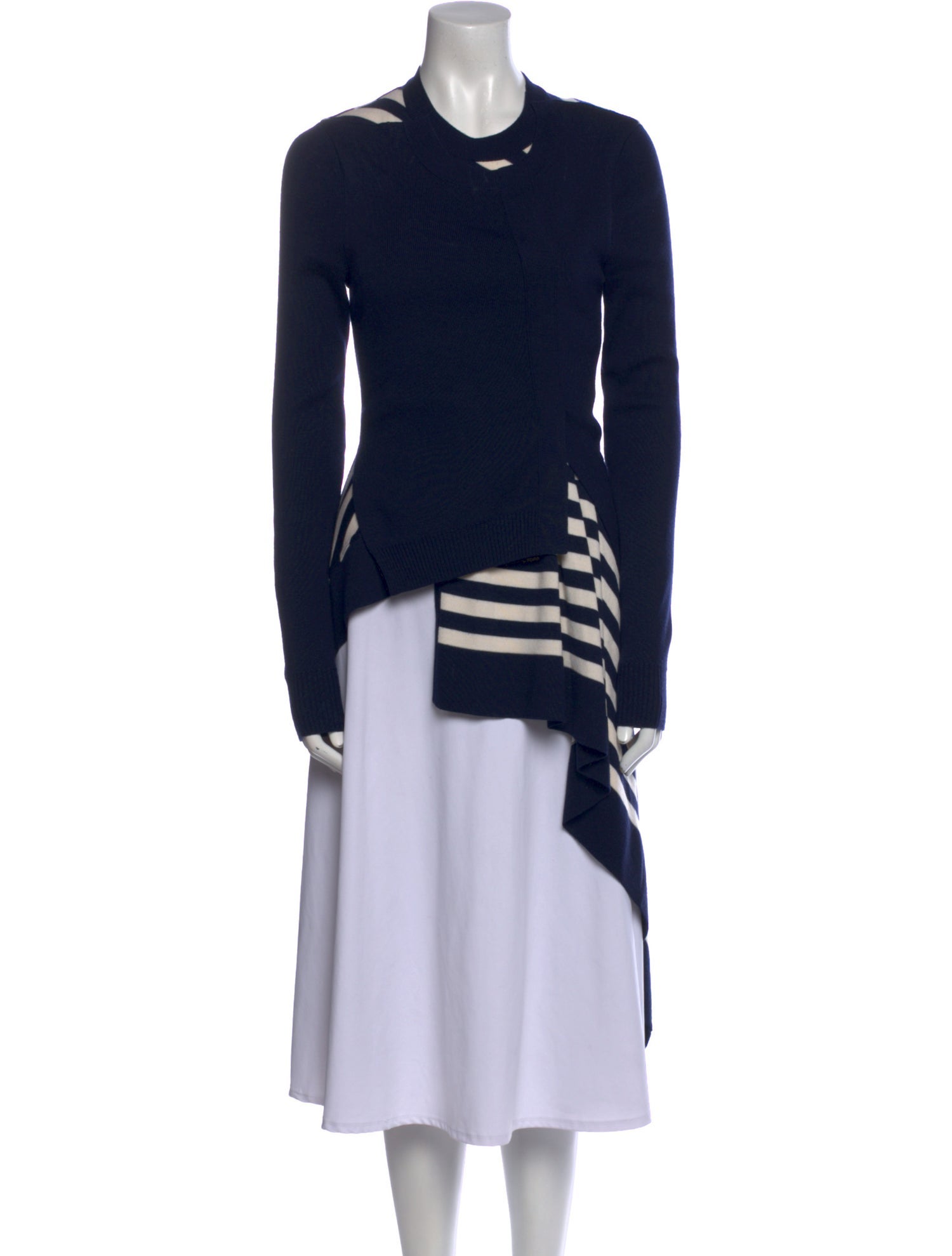 Monse Wool Mock Neck Sweater