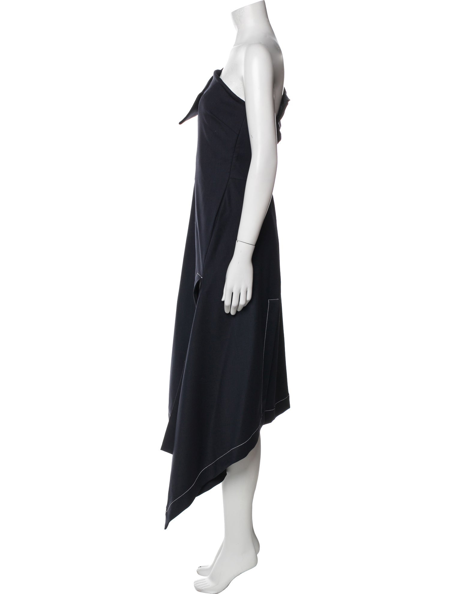 Monse Wool Long Dress