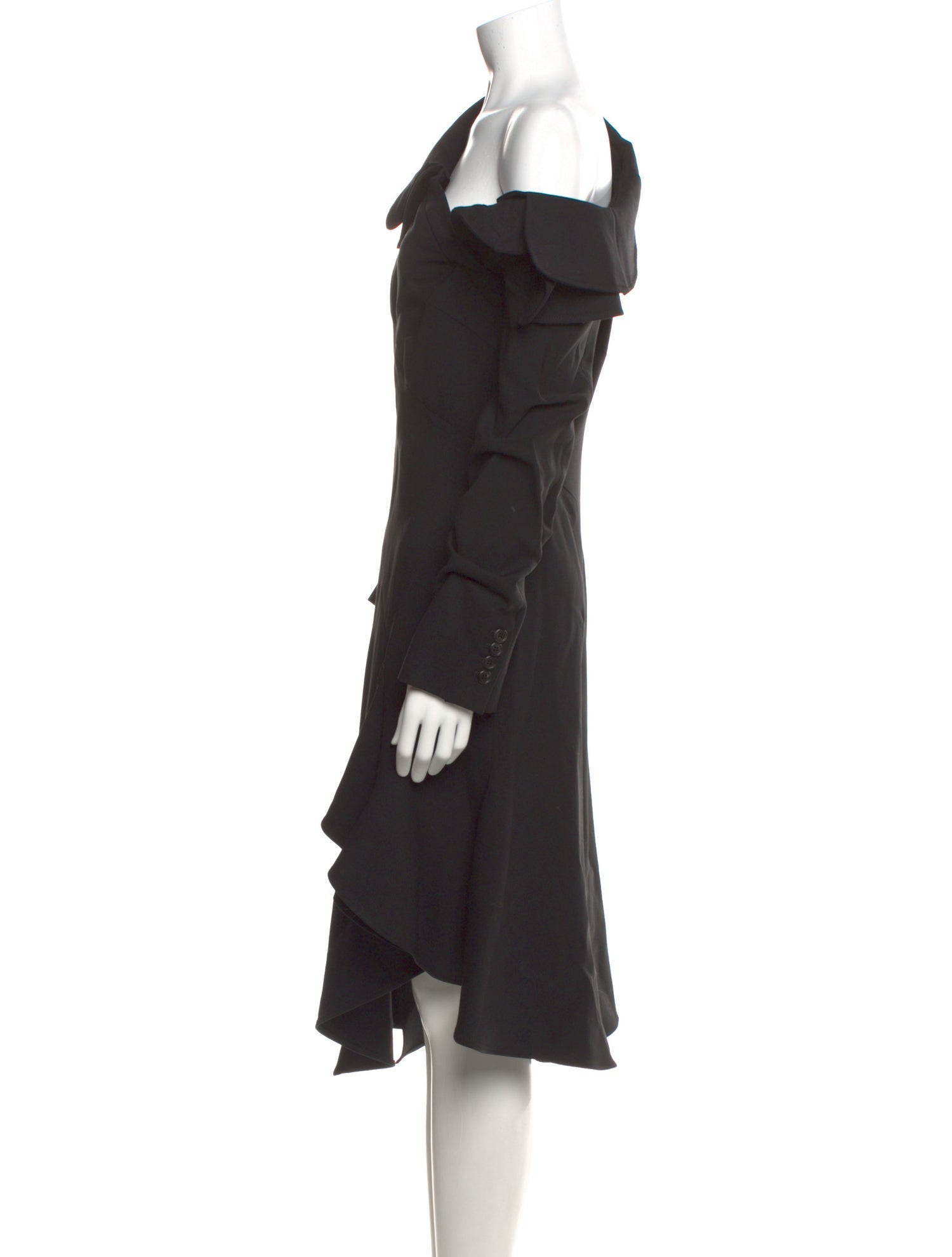 Monse Wool Midi Length Dress