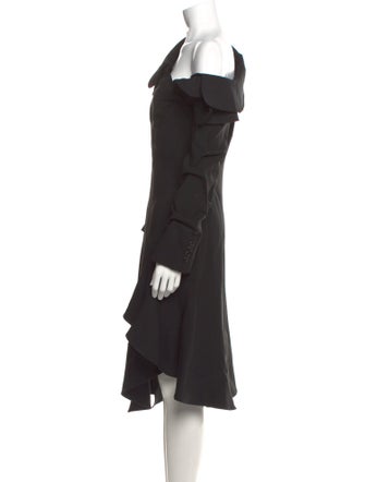 Monse Wool Midi Length Dress