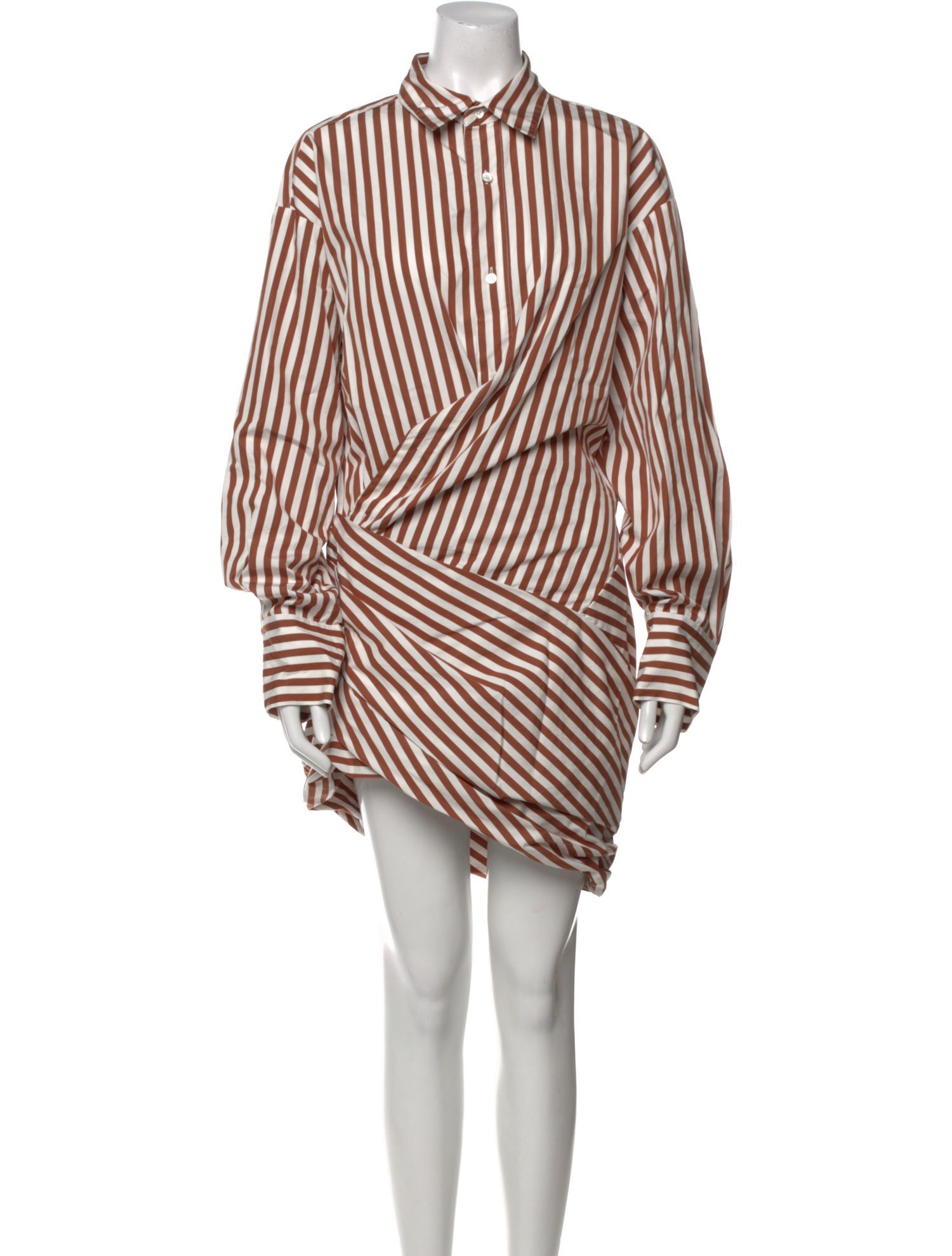 Monse Striped Mini Dress