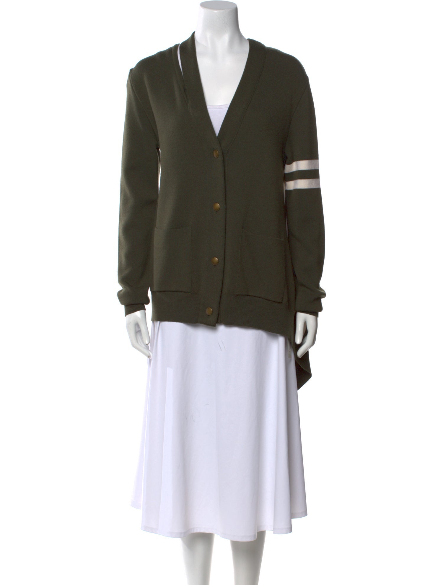 Monse Wool Striped Sweater