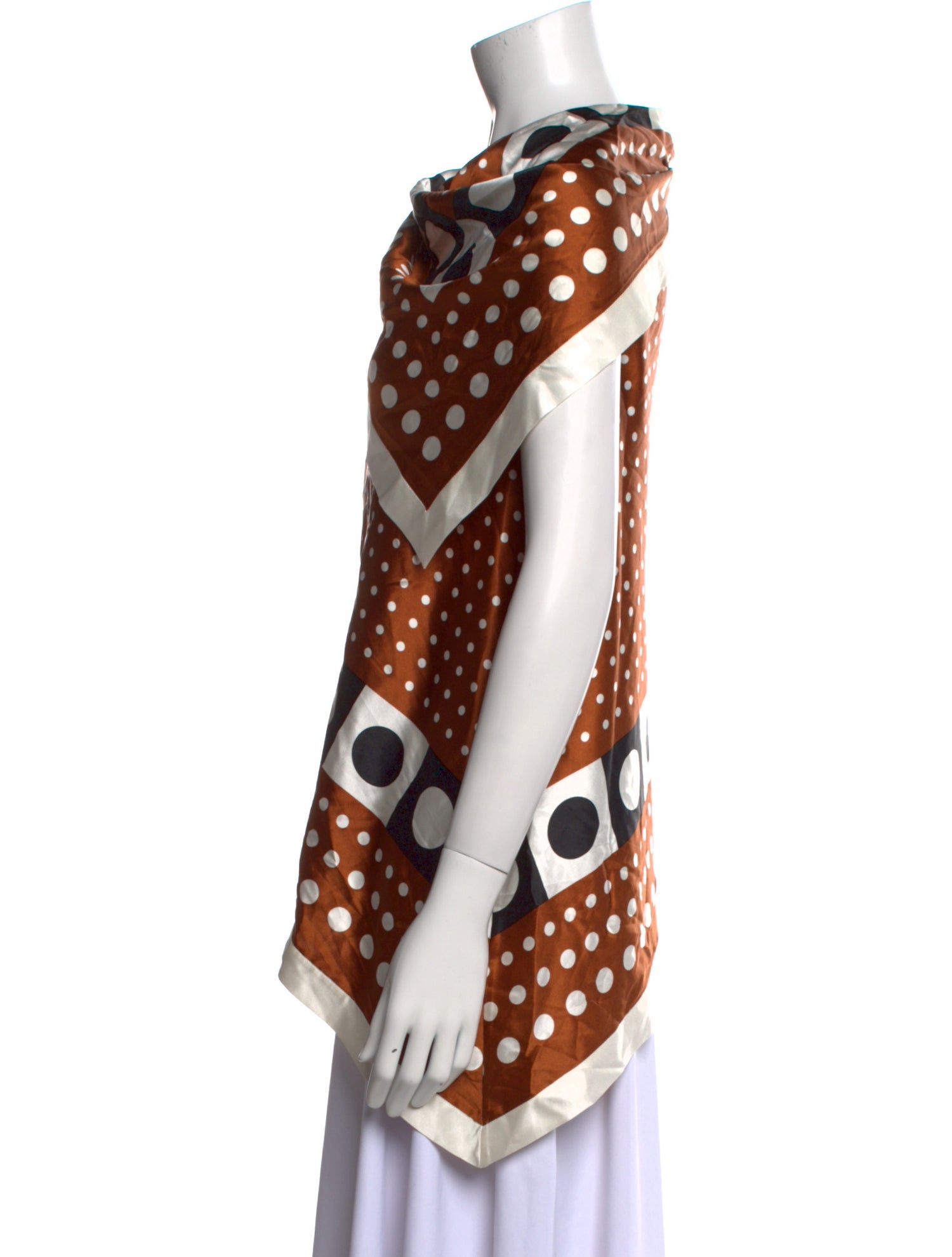 Monse Silk Polka Dot Print Blouse