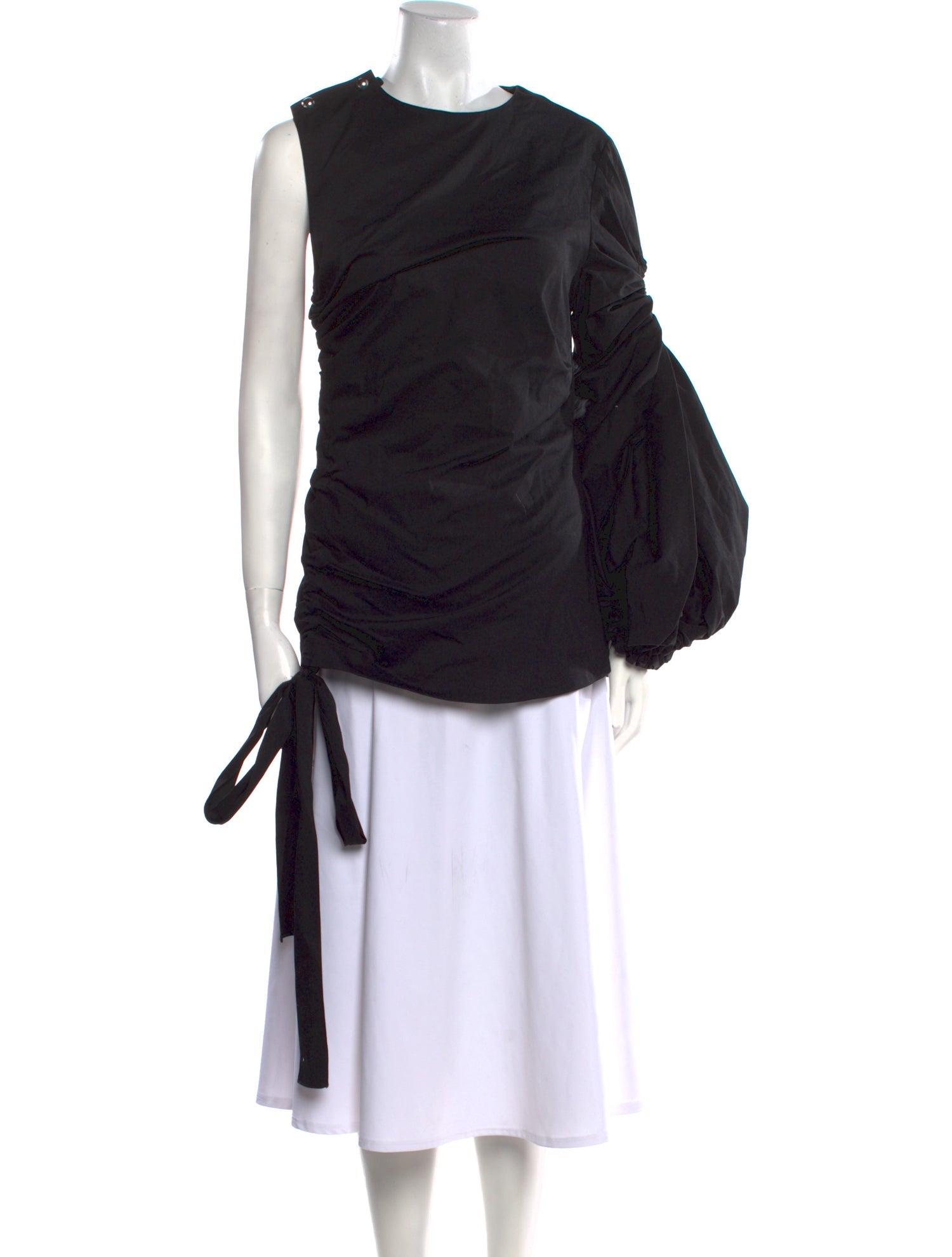 Monse Scoop Neck Long Sleeve Top