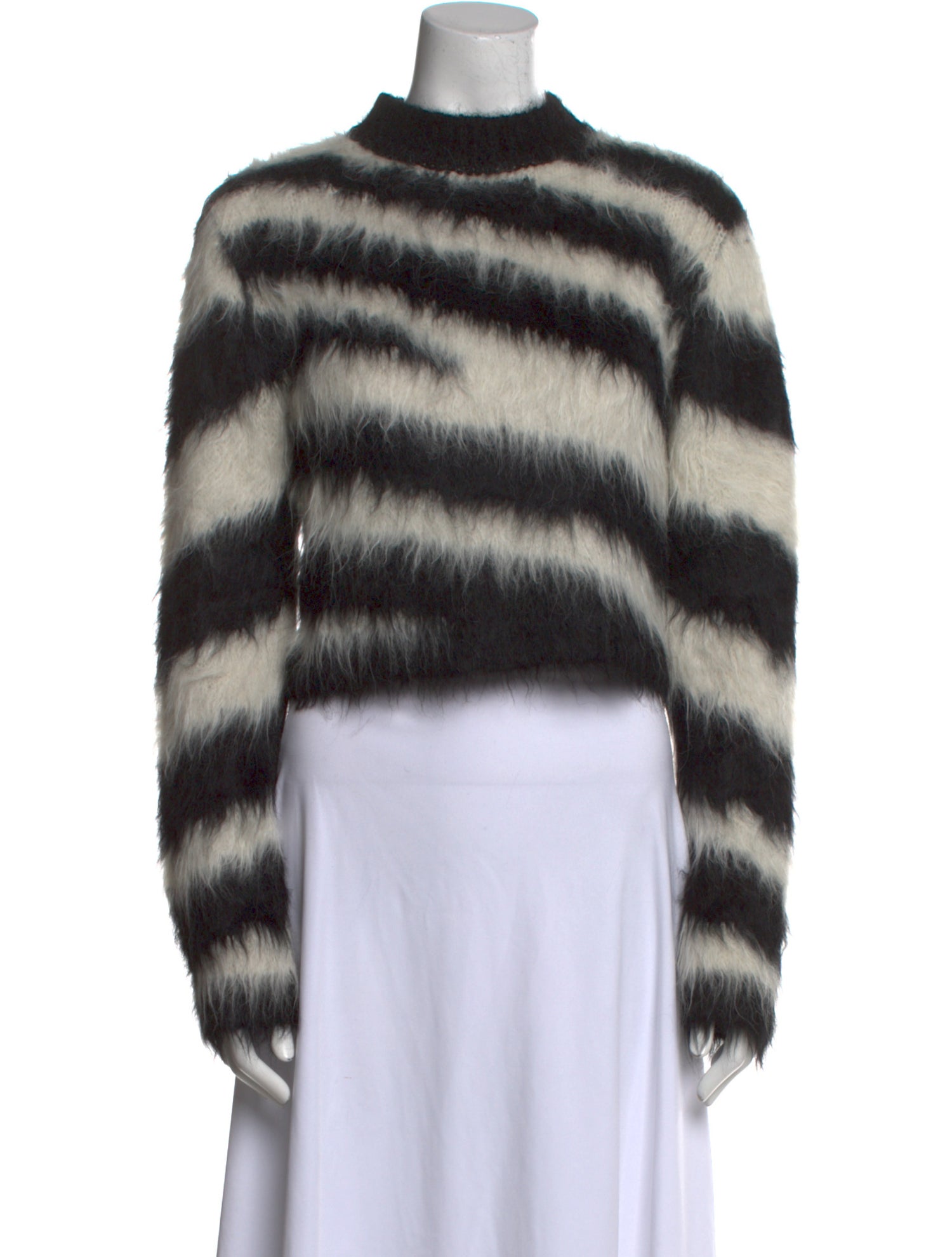 Monse Alpaca Striped Sweater