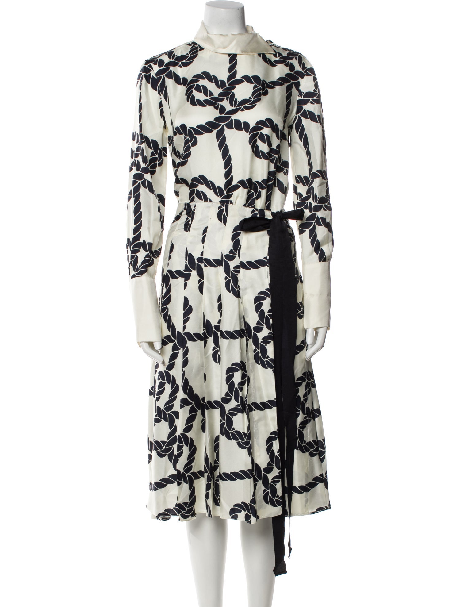 Monse Silk Long Dress