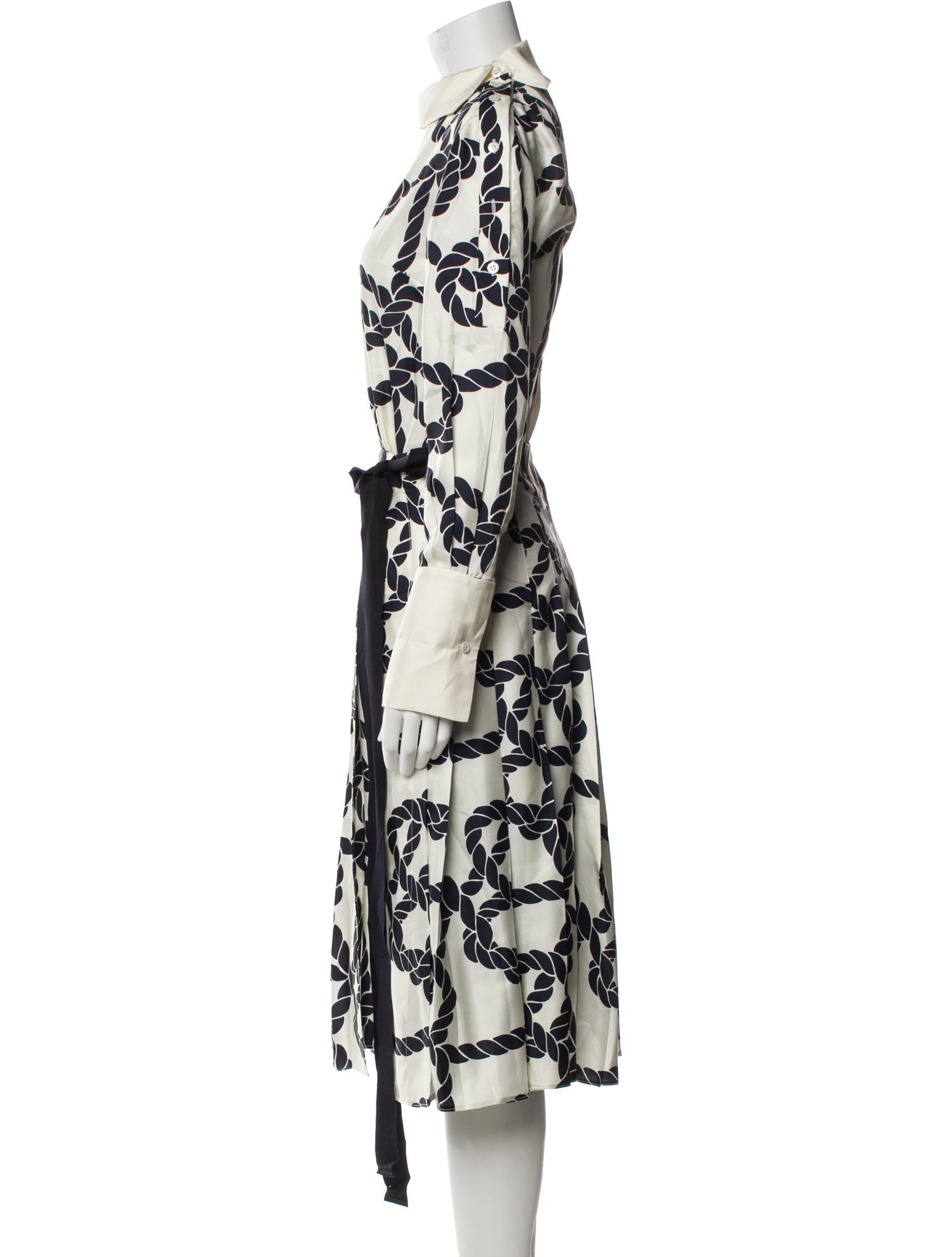 Monse Silk Long Dress