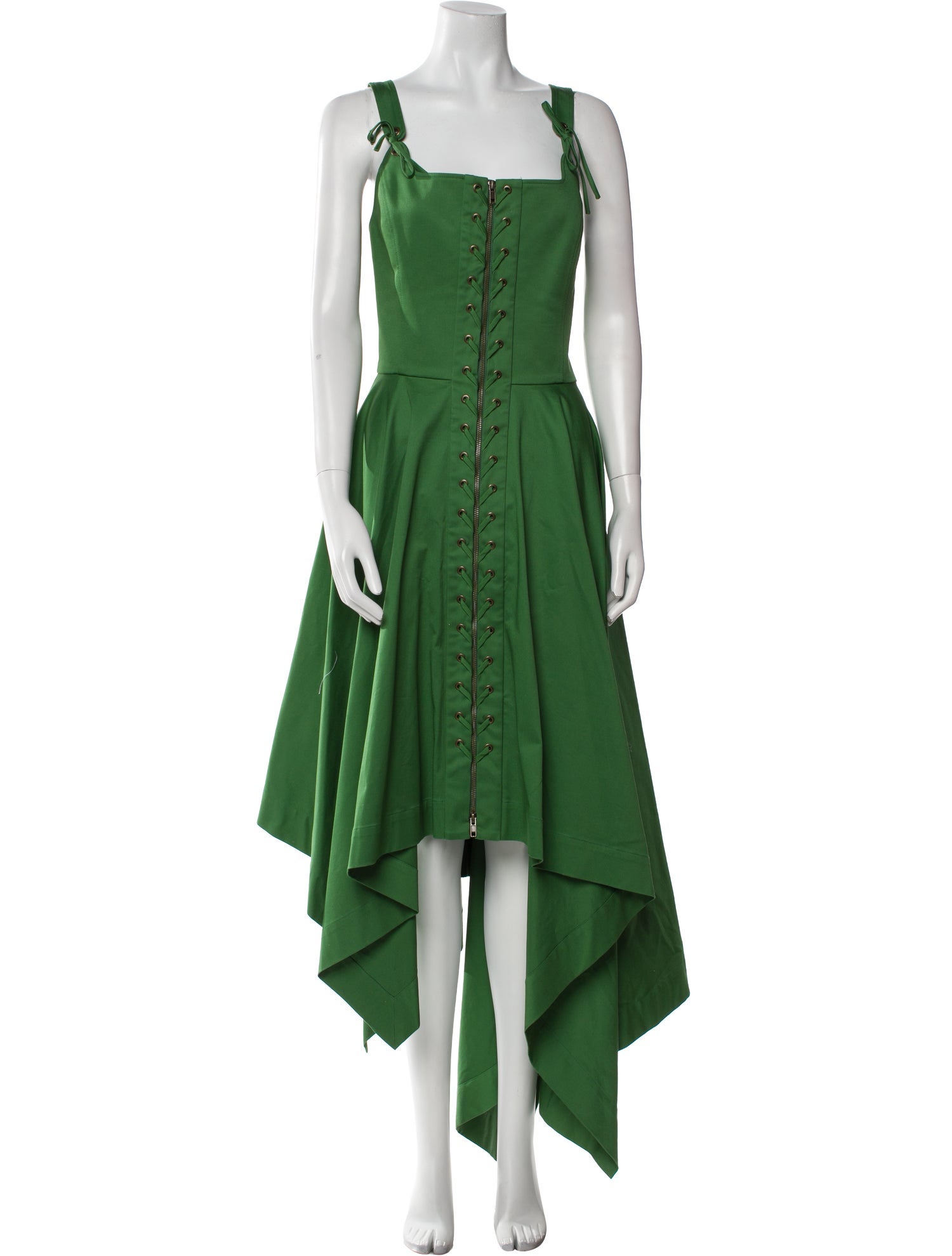 Monse Square Neckline Long Dress