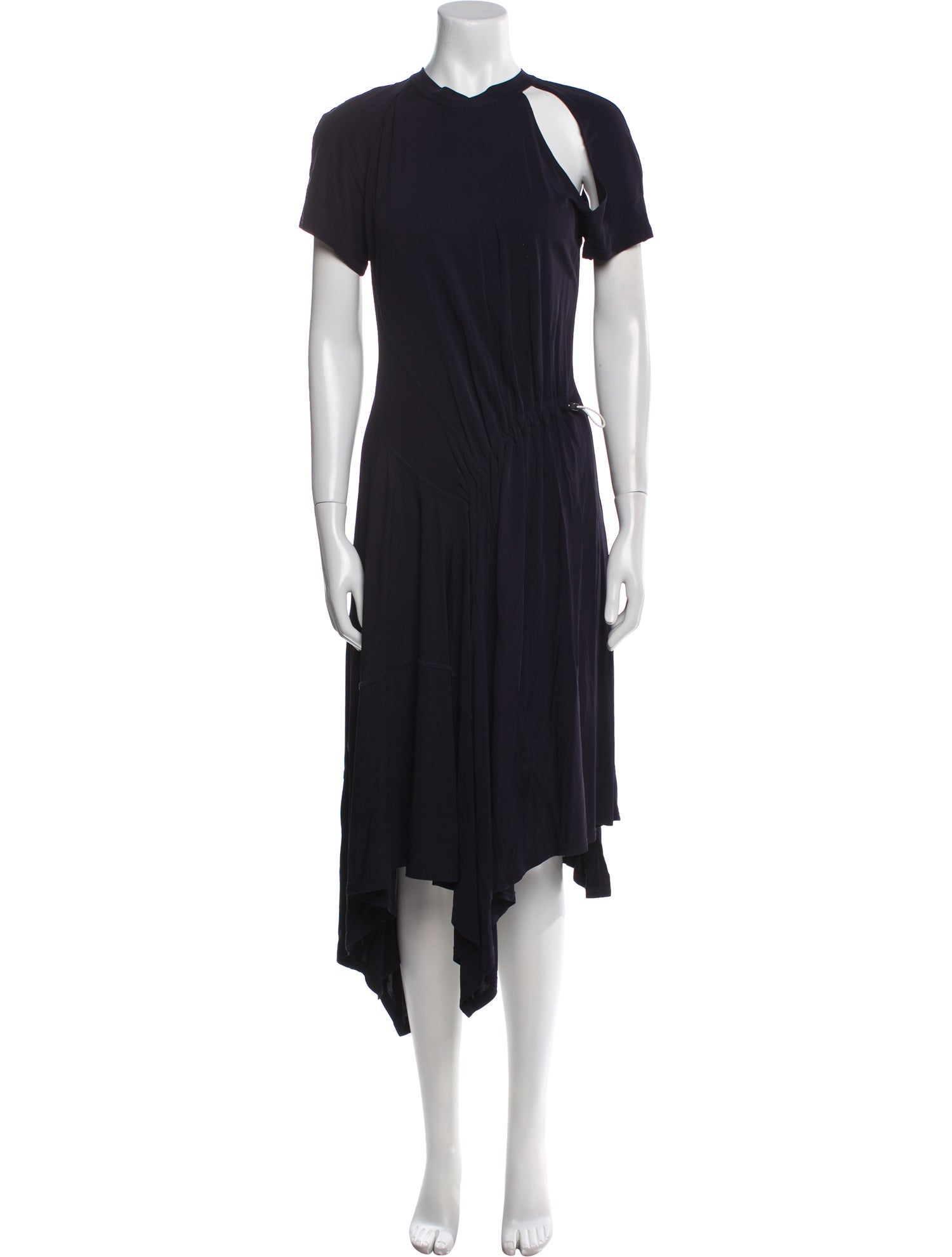 Monse Crew Neck Long Dress