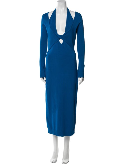 Monse Halterneck Long Dress