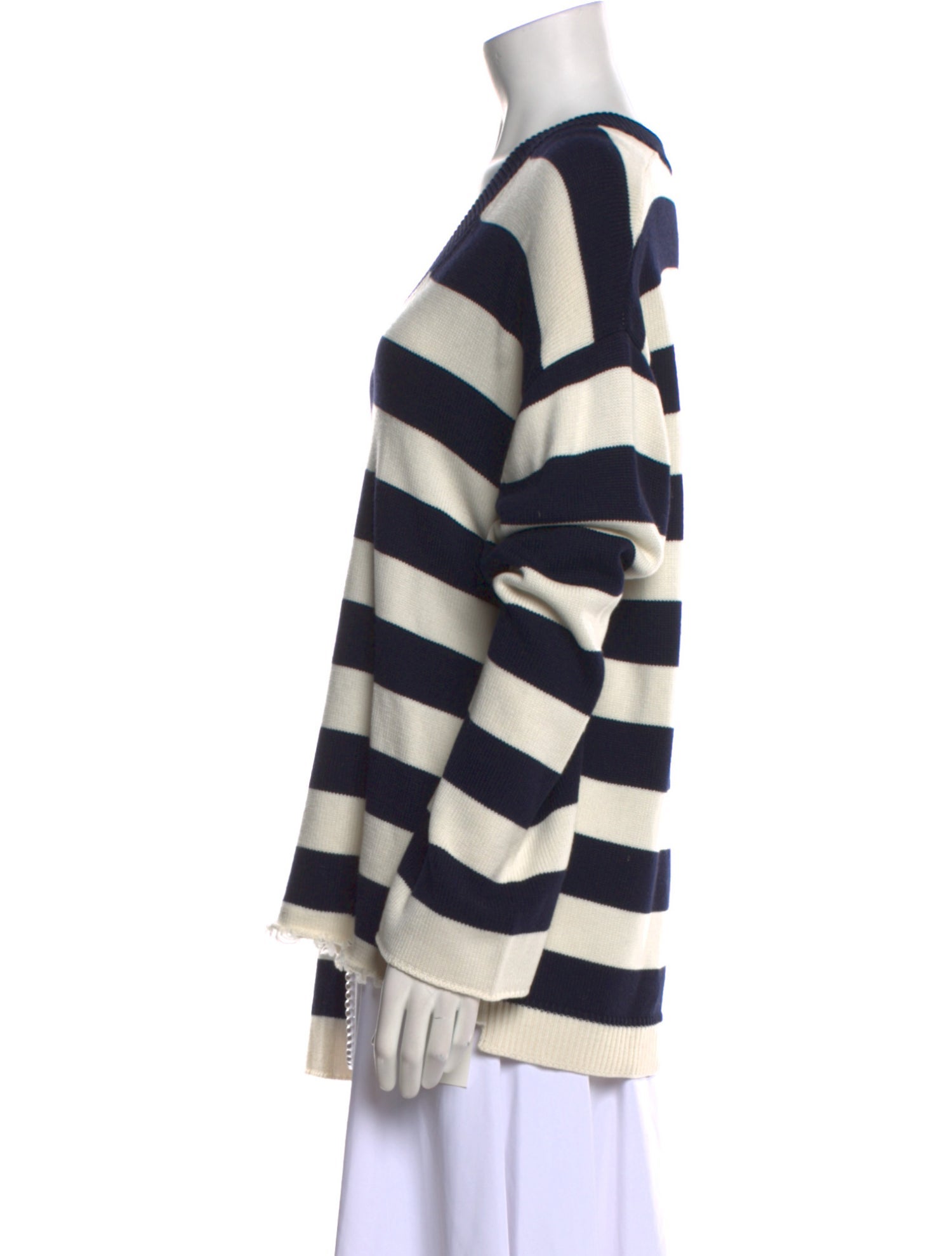 Monse Wool Striped Sweater