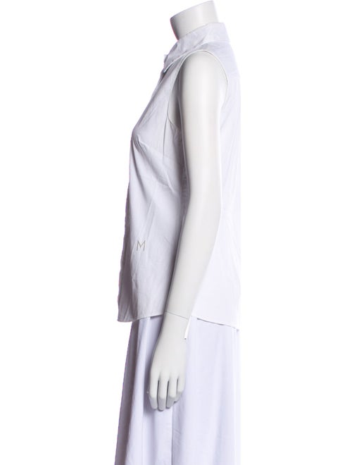 Monse Sleeveless Button-Up Top