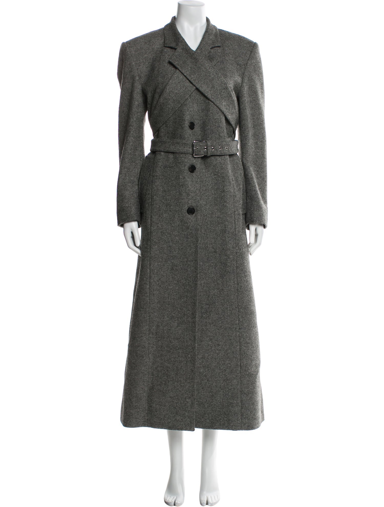 Monse Virgin Wool Trench Coat