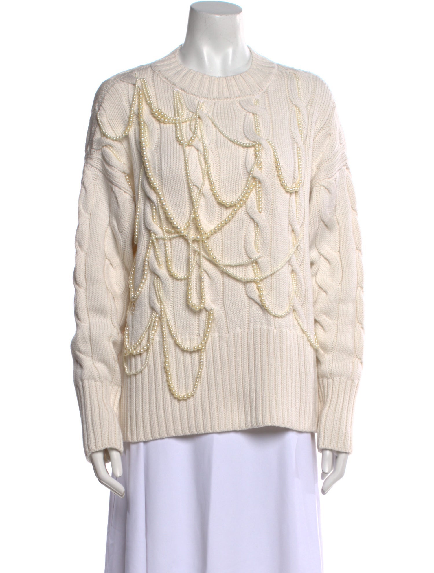 Monse Merino Wool Crew Neck Sweater