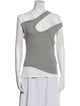 Monse Asymmetrical Sleeveless Top