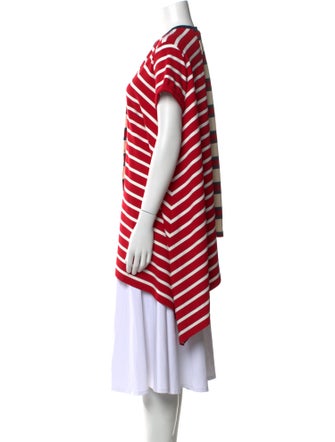 Monse Striped Crew Neck Tunic