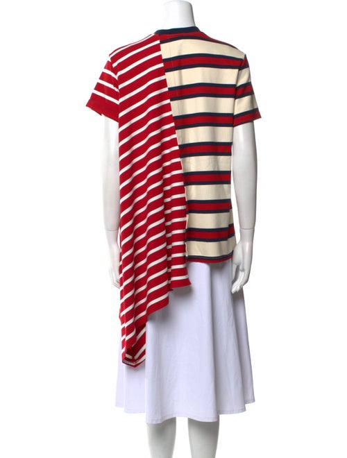 Monse Striped Crew Neck Tunic