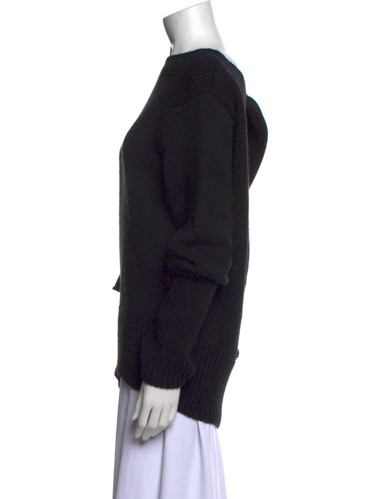 Monse Wool Bateau Neckline Sweater