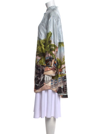 Monse Silk Printed Tunic