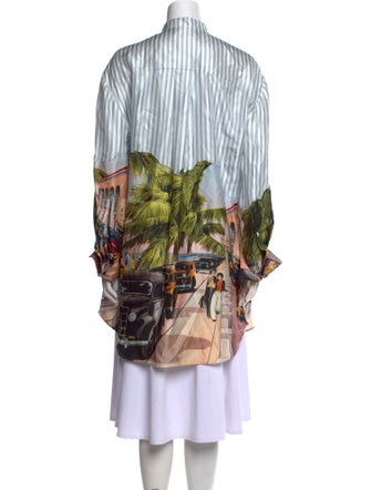 Monse Silk Printed Tunic