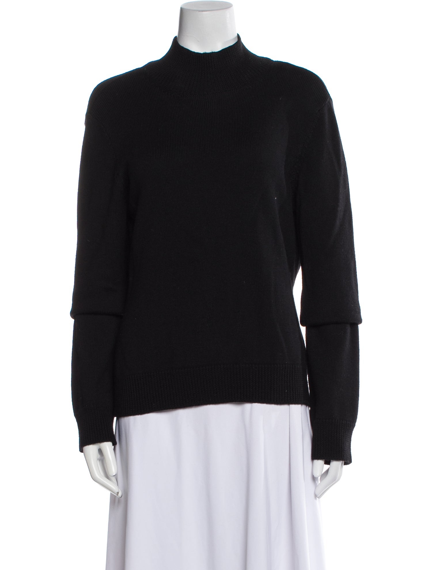 Monse Merino Wool Mock Neck Sweater