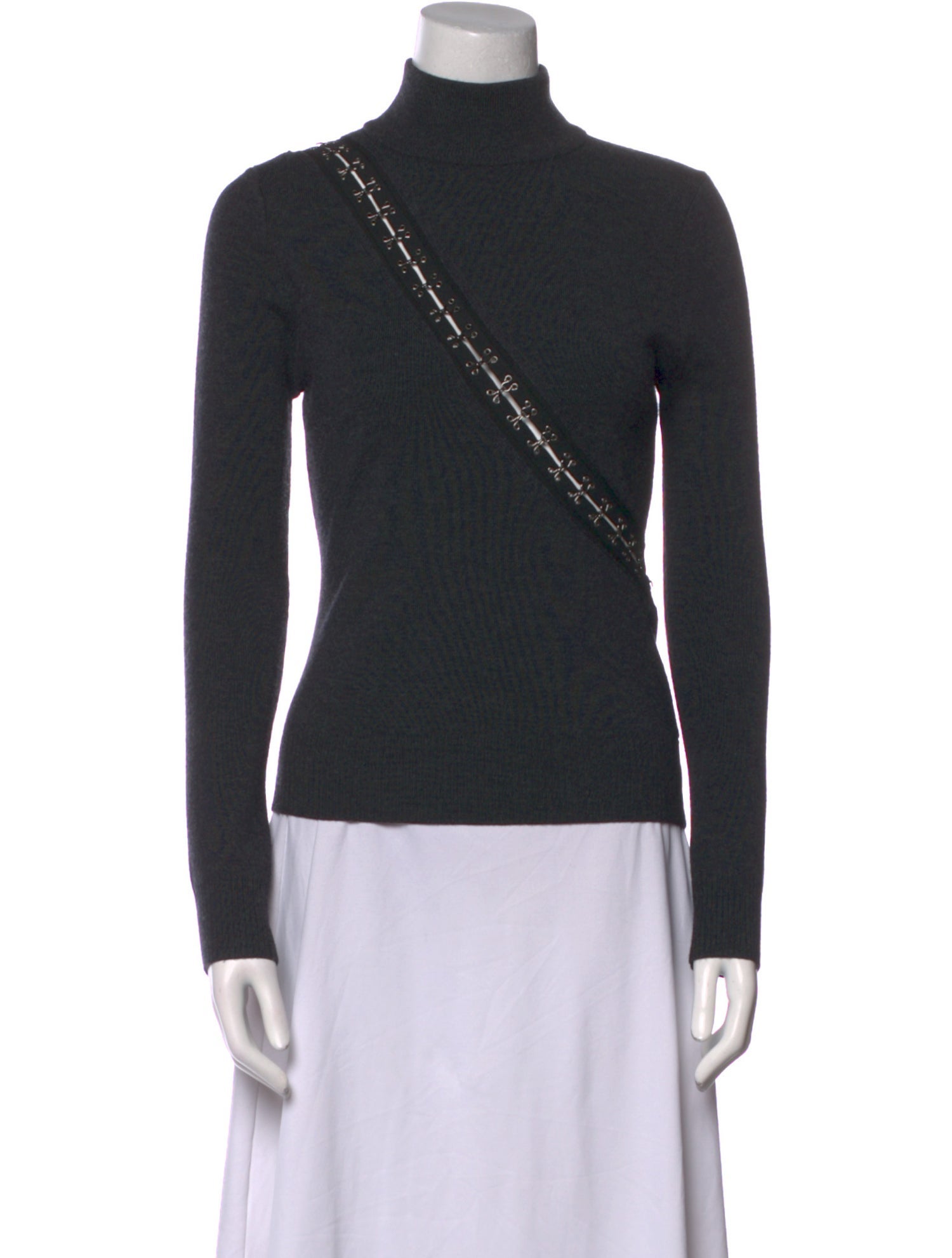 Monse Merino Wool Turtleneck Sweatshirt