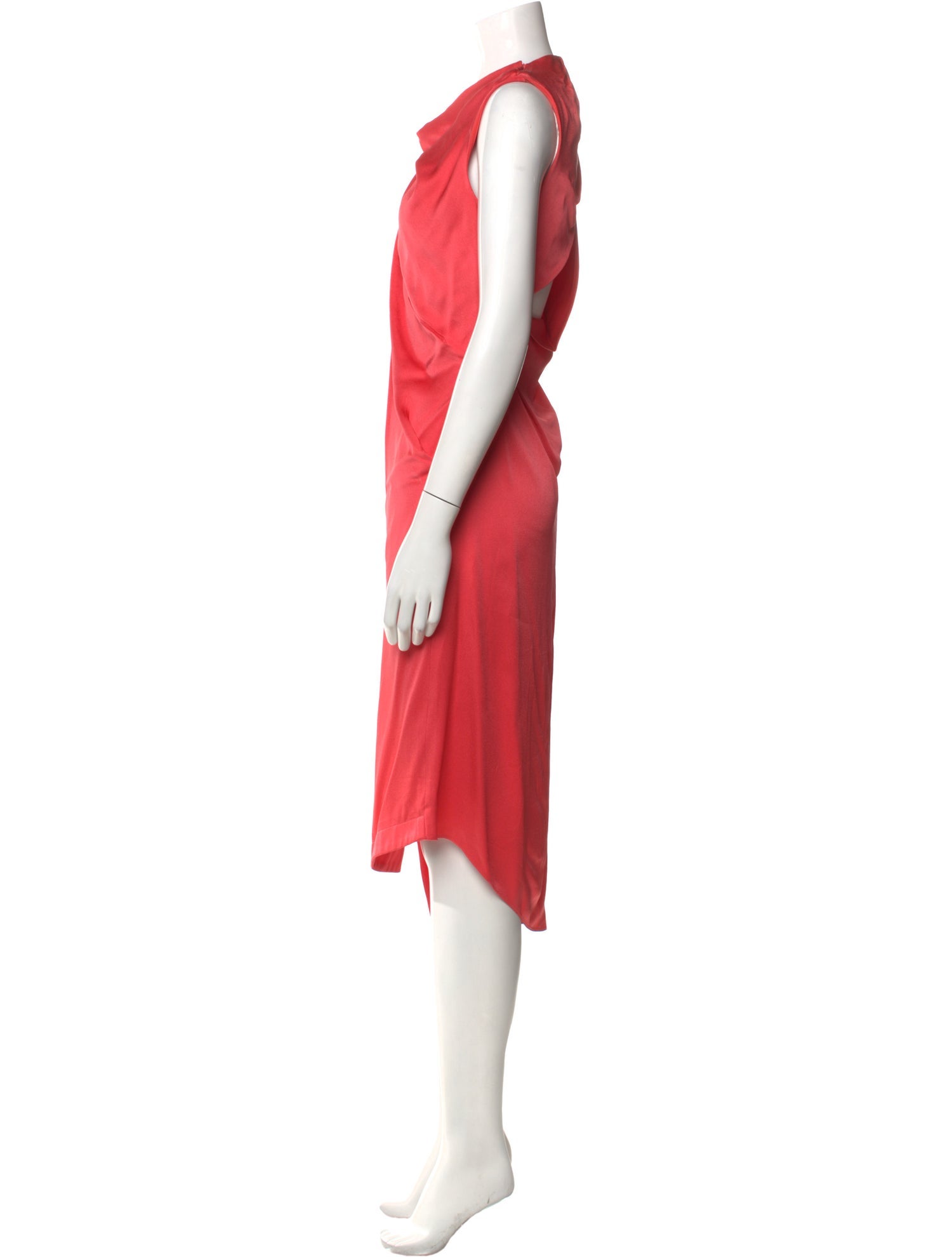 Monse Cowl Neck Midi Length Dress