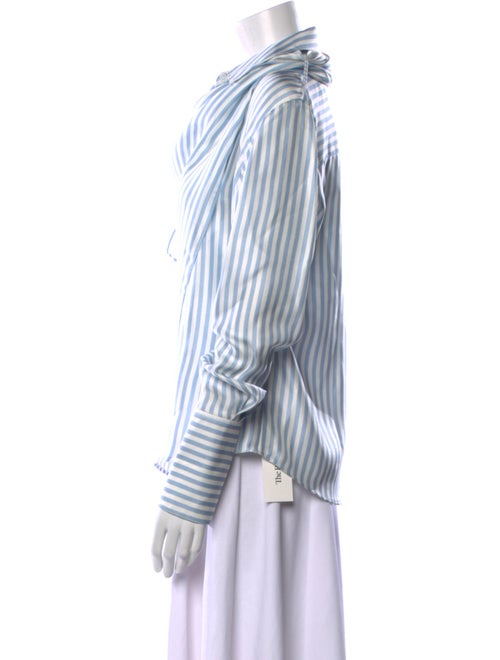 Monse Silk Striped Blouse