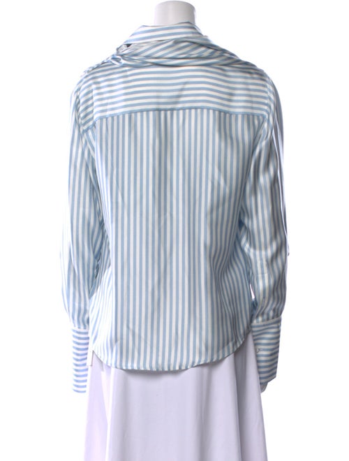 Monse Silk Striped Blouse