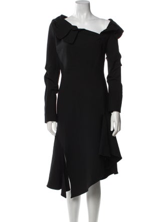 Monse Wool Midi Length Dress