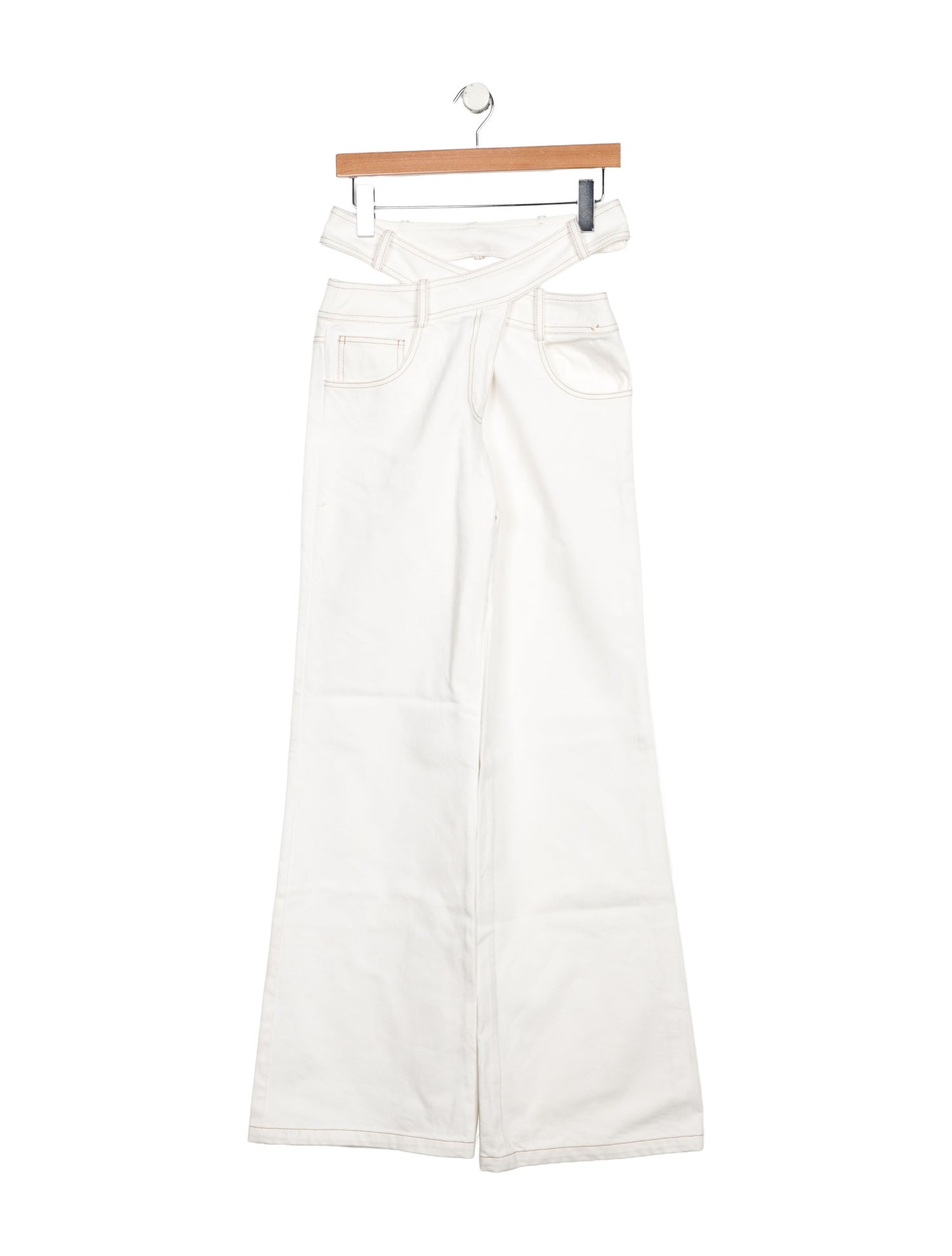 Monse Mid-Rise Wide Leg Jeans