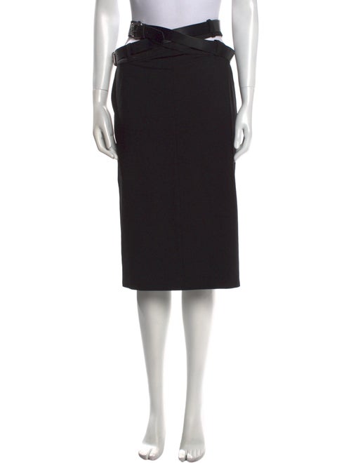 Monse Wool Knee-Length Skirt
