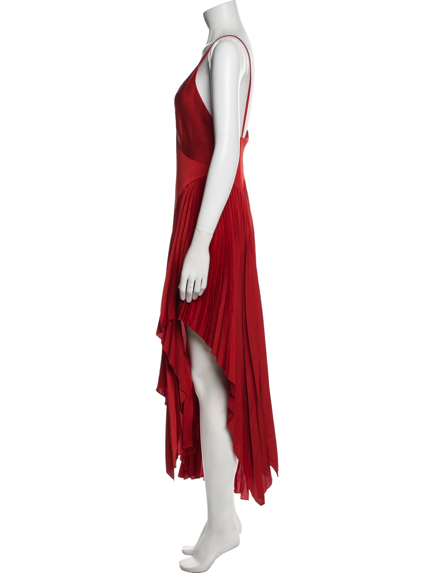 Monse V-Neck Long Dress