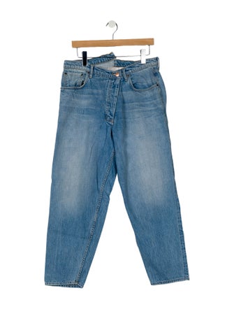 Monse Mid-Rise Straight Leg Jeans