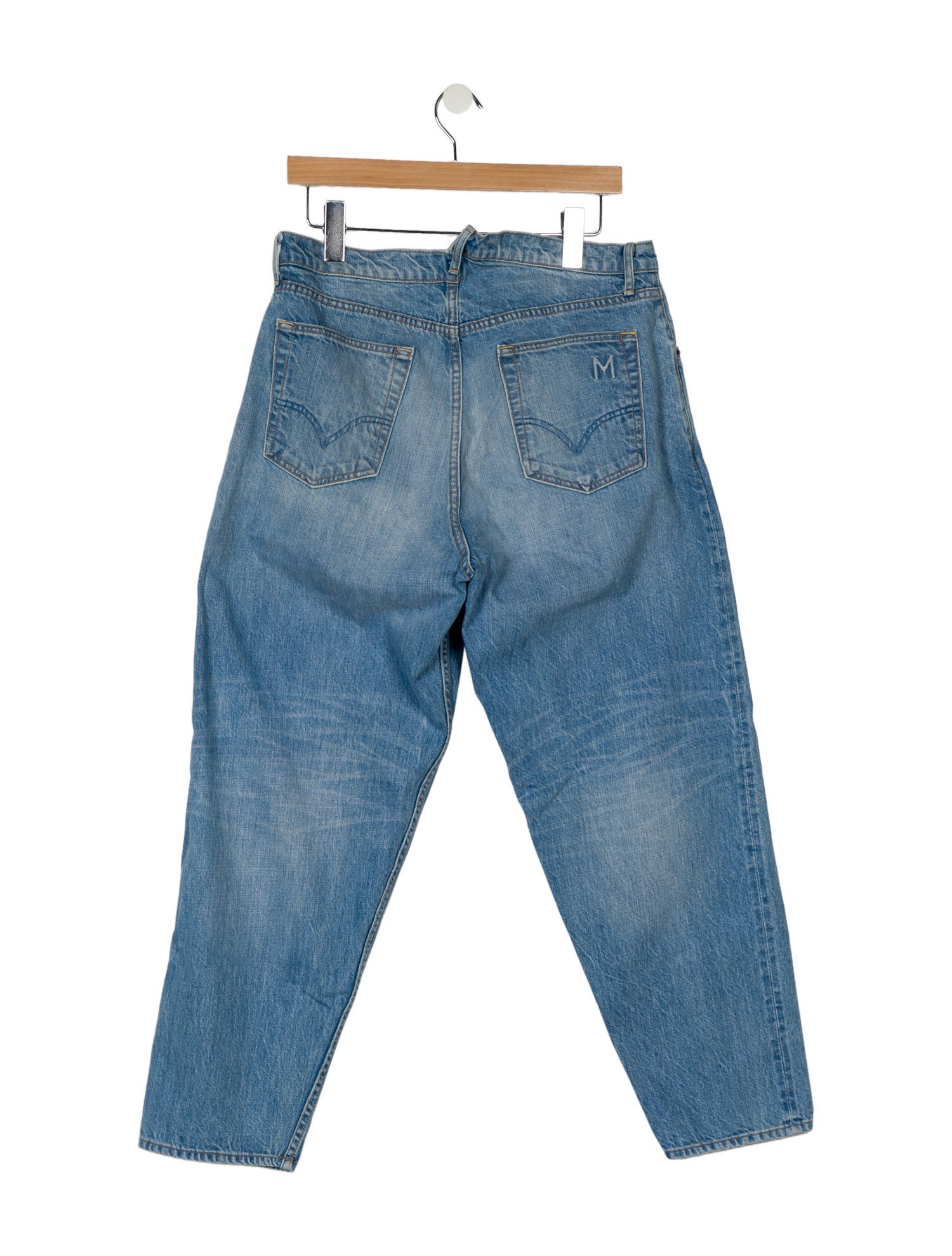 Monse Mid-Rise Straight Leg Jeans