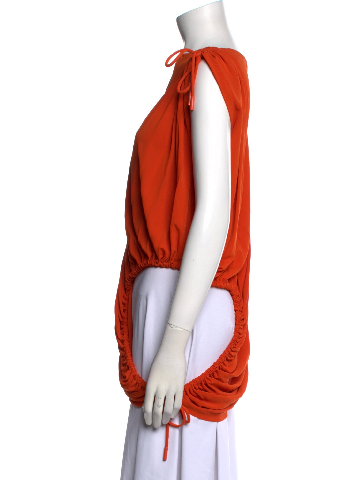 Monse Bateau Neckline Sleeveless Tunic