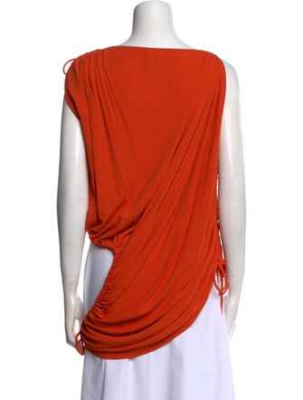 Monse Bateau Neckline Sleeveless Tunic